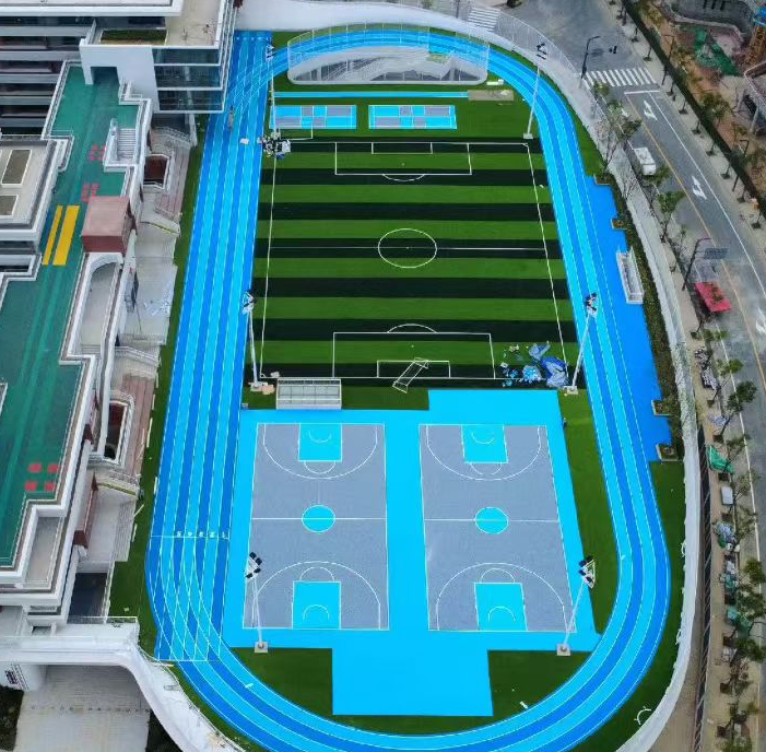 信阳市epdm塑胶跑道足球场人造草坪 - 厂家